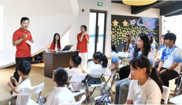 “科技自强课”现场。MILE米乐集团供图